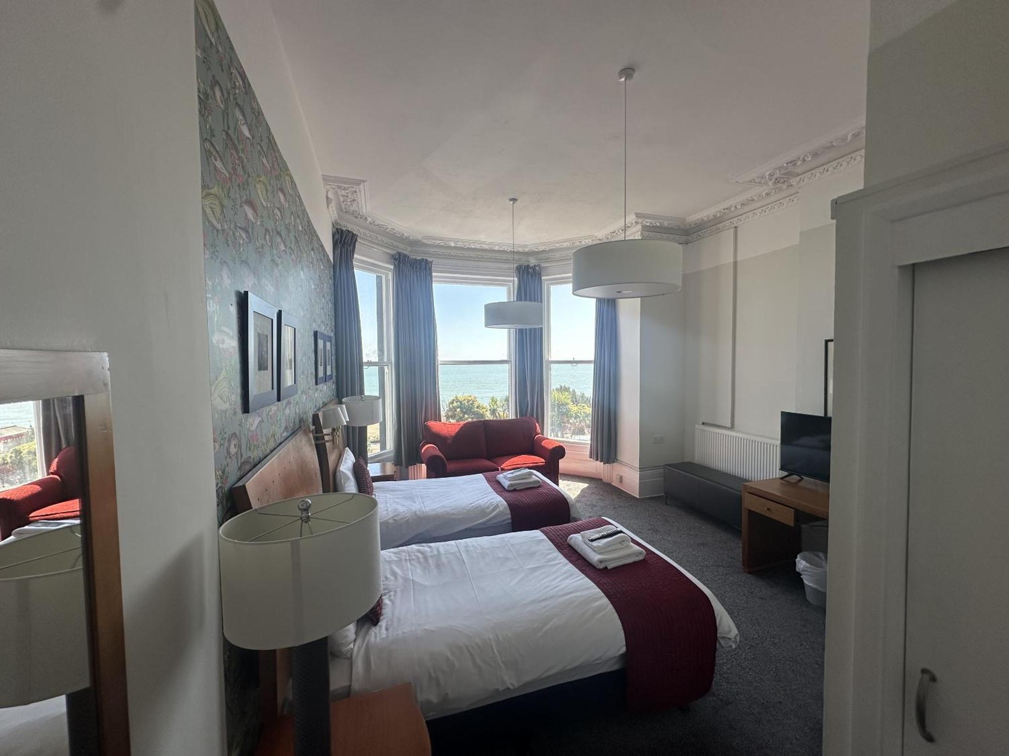 Large Twin Room with Sea View