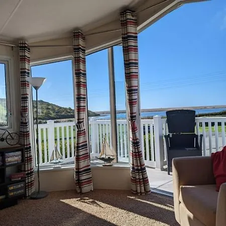 Lovely Caravan Haven Littlesea With Unrestricted Views To The Fleet Lagoon-2